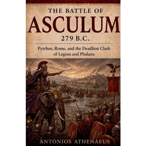 (영문도서)The Battle of Asculum 279 B.C.: Pyrrhus Rome and the Deadliest Clash of Legion... Paperback, Antonios Athenaeus, English, 9798235969131