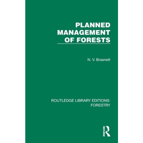 (영문도서)Planned Management of Forests Paperback, Routledge, English, 9781032766898