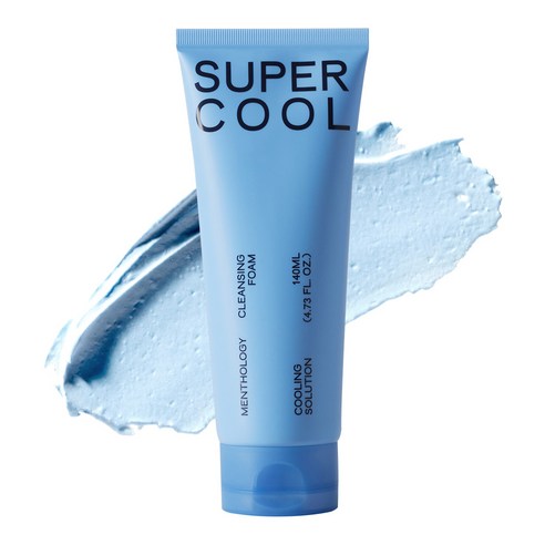 멘톨로지 쿨링 폼클렌징 모공 딥클렌징 지성 케어, 140ml, 1개