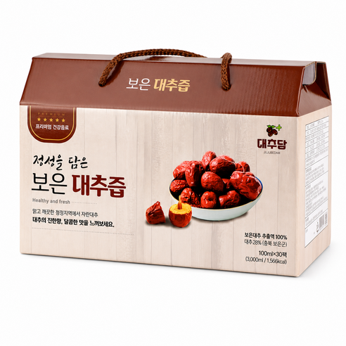 보은대추100% 대추즙 대추차 대추진액 기타건강즙 100ml, 30개 실사용 후기 | 효과 있을까? - 상품 이미지 2