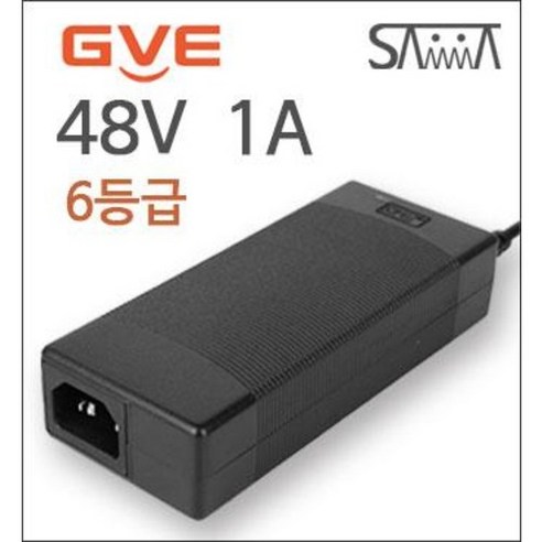 48V 1A GVE 아답터 (6등급 국내 및 해외수출용) GM60-480100-F - 어댑터 | 쿠팡
