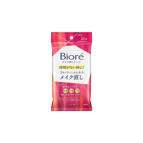 비올레 Bioré 메이크업 수리 시트 20장【페이스 파우더】【메이크 무너... 솔직 후기 | 피부 타입별 분석 썸네일