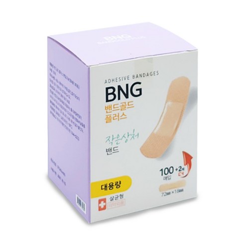밴드골드 작은상처 대용량밴드 일반형 100매입, 100개입, 1개