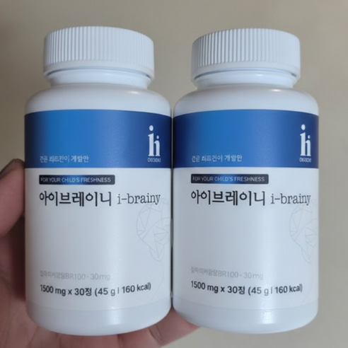 아이브레이니 집중력 복합 특허 성분 철분 함유, 1세트, 60정