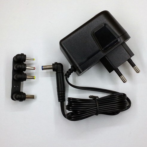 국산 DC12V 1A SMPS 전원 어댑터 짹변환 5종짹 CCTV led 조명 공예 등 태영전자, 흑색, 1개