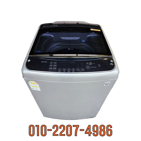 LG DD 중고세탁기 일반형 17KG T17SG, 실버