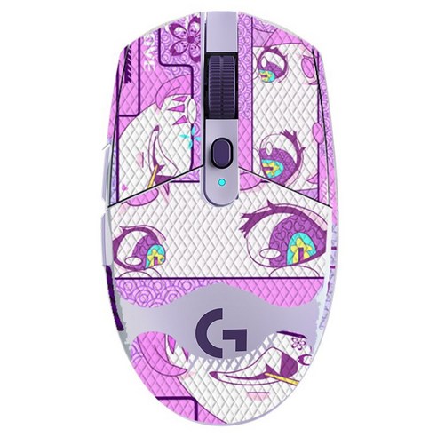로지텍 G304 X C타입 충전식 경량 무선 마우스, 퍼플 + 엠유에이