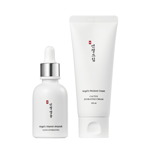 본코리아 엔젤 비타민앰플30ml+엔젤 모이스처크림100ml 세트 솔직 후기 | 피부 타입별 분석 썸네일