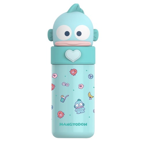 StarR 캐릭터 보온 텀블러 PN-2102, 1개, 350ml, 한교동 민트
