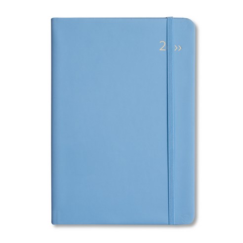 2026 디커버다이어리 양장 밴드식 다이어리 날짜형 노트식 B6 DV PRO3, 스카이블루
