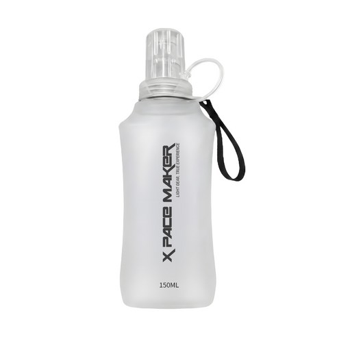 제로그램 소프트 물병 경량 워터보틀 러닝 마라톤 플라스크, 1개, 150ml, 화이트