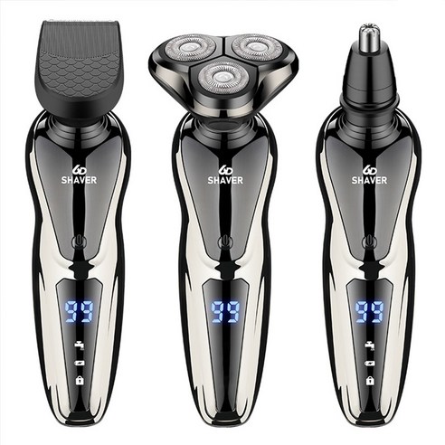 헤누스 셰이버 남자 전기 면도기 생활방수 전동 면도기 이미지 3