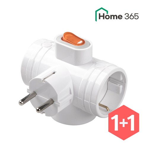 1+1 홈365 멀티탭 국산 T자형 멀티탭 3구 멀티탭 16A 솔직 후기 | 실제 배치 사진 포함 썸네일