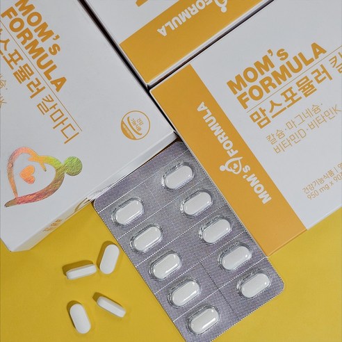 맘스포뮬러 칼마디 임산부 수유부 칼슘 마그네슘 비타민D 칼슘제 90정, 1개 이미지 4