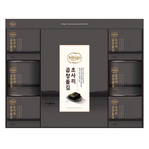 비비고 초사리 곱창돌김 1호 + 쇼핑백 세트, 1세트