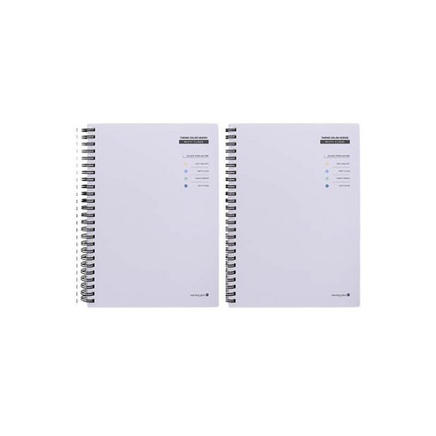 모닝글로리 4000 테마컬러 스프링노트 20절, 퍼플, 2개