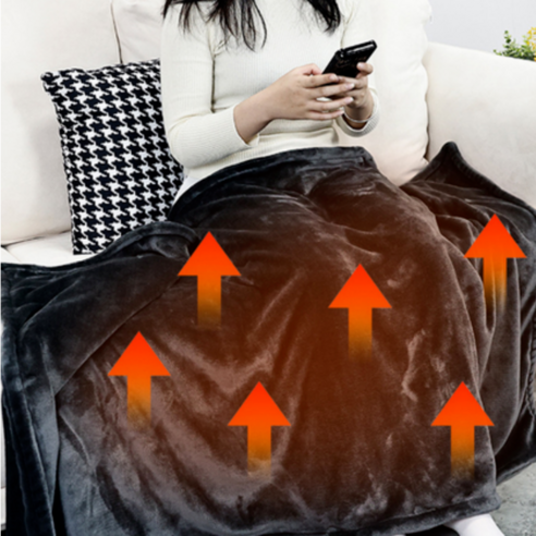 포근함과 실용성을 모두 갖춘 MIFAN 극세사 캠핑 휴대용 전기 담요, 당신의 따뜻한 캠핑을 책임집니다!