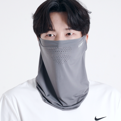 르포스 자외선차단 쿨 스포츠 골프 마스크 1+1 이미지 4