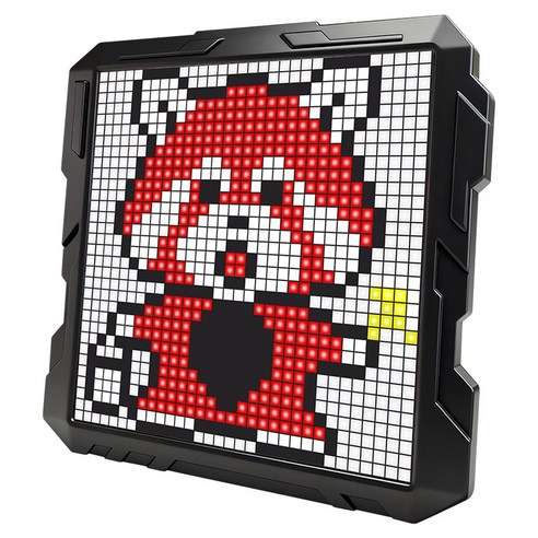 FDUCE 메카닉 데스크톱 픽셀 스크린 32 x 32px HXSP-001, 1개, 블랙