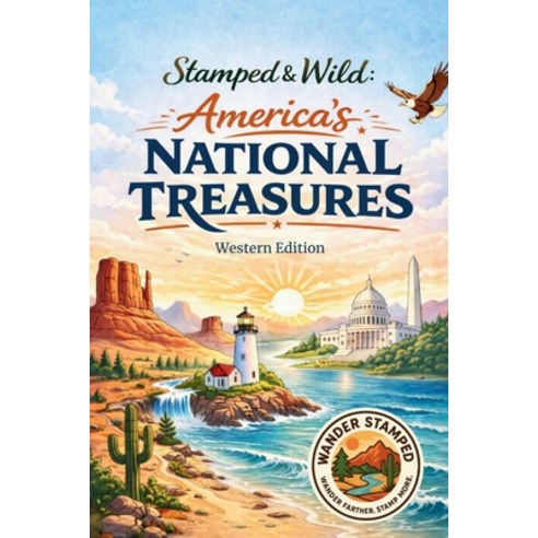 (영문도서)Stamped & Wild: America's National Treasures - Western Edition: National Parks E... Paperback, Wander Stamped, English, 9798993369891