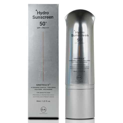 SPF 50 디에이이펙트 하이드로 선스크린 광노화케어 자외선보호 선크림 썬크림 파데프리 리페어 장벽개선 기미 잡티 개선, 30ml, 1개 - 선케어/선크림/선로션