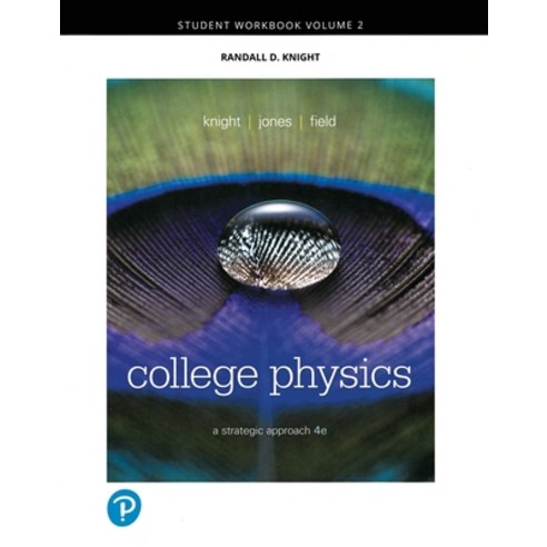 (영문도서)Student Workbook for College Physics: A Strategic Approach Volume 2 (Chapters 1... Paperback, Pearson, English, 9780134724805