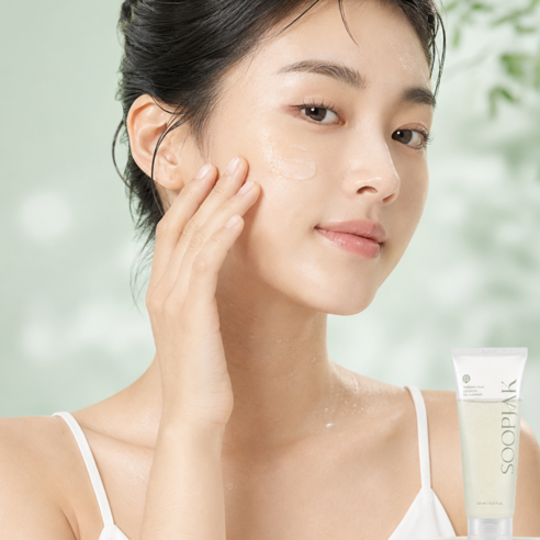 [약국입점] 숲작 모닝캄 콜라겐 젤클렌저 약산성 아침 세안제 저자극 순한... 실사용 후기 | 효과 있을까? - 상품 이미지 4