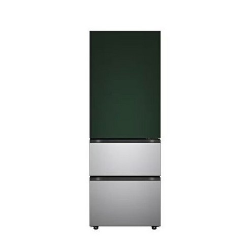 LG전자 LG 김치냉장고 Z334SGS151S, 오브제컬렉션 그린 / 실버