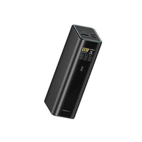 쿡테크 15 울트라 파워뱅크 210W 20000mAh 대용량 고속 충전 맥북 프로 140W MAX 노트북 보조배터리/갤럭시 S25/S26 울트라 등 호환