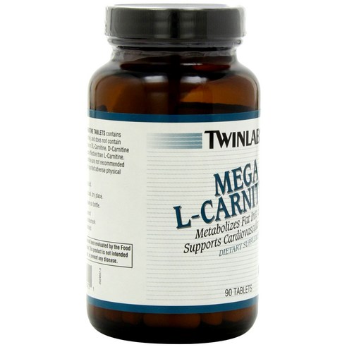 TWINLAB MEGA左旋肉鹼錠, 90顆, 1罐- 胺基酸| 酷澎