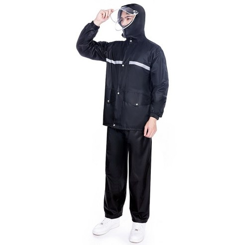 스패로우하우스 오토바이 라이딩 방수 우비 상하의 세트 실사용 후기 | 효과 있을까? - 상품 이미지 1