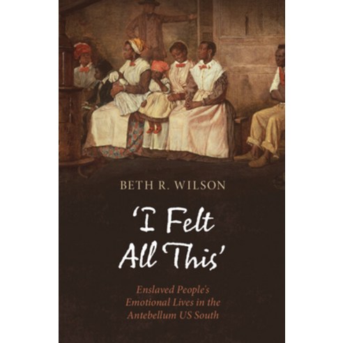 (영문도서)'I Felt All This': Enslaved People's Emotional Lives in the Antebellum Us South Hardcover, Cambridge University Press, English, 9781009709408