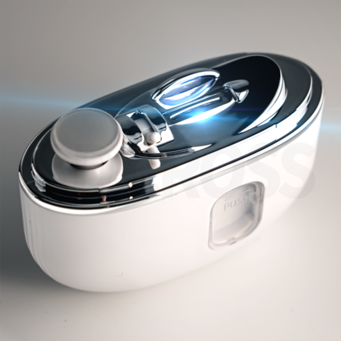 벨루아체 굿네일 무선 전동 손발톱 광택 관리기 충전식 큐티클 굳은살 제거 이미지 3