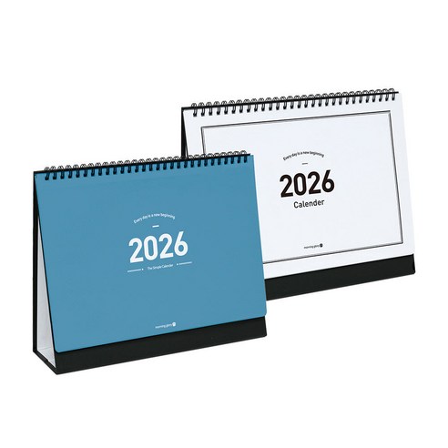 모닝글로리 2026년 스탠딩 캘린더 (랜덤발송), 색상랜덤, 1개