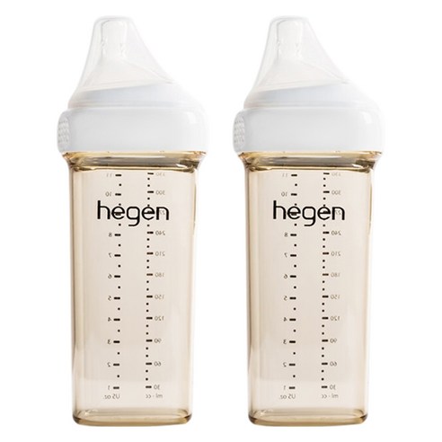 헤겐 다기능 PPSU 젖병, 330ml, 2개