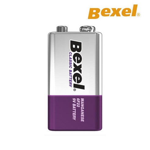 벡셀 망간건전지 9V, 1개입, 1개