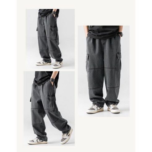 복고 감성과 가성비를 모두 잡은 제트디디 남자 데님 팬츠로, 가을 스타일링 완성!