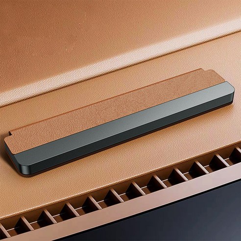 차빛 가죽 슬림 주차번호판 자동차 전화번호판 이미지 2