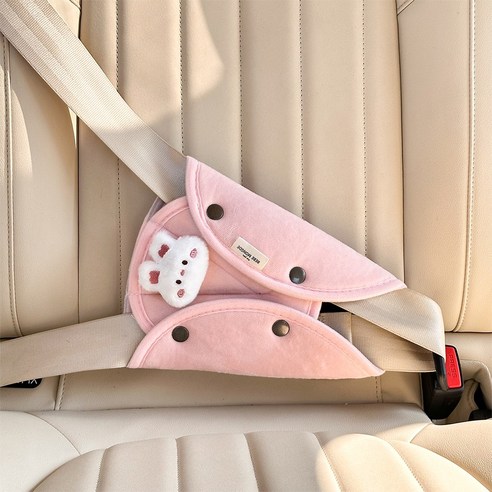 베베몽드 차량용 안전벨트 커버 세트 목쓸림방지 실사용 후기 | 효과 있을까? - 상품 이미지 2