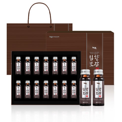 보고 침향보감 침향추출물 함유 프리미엄 한방 건강음료 선물세트, 14개, 50ml