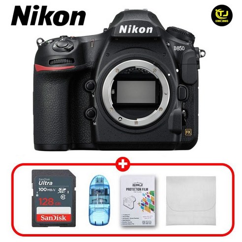 니콘 정품 D850 BODY / 새상품 / 128G+리더기+잘라쓰는보호필름+극세사융 /TJ