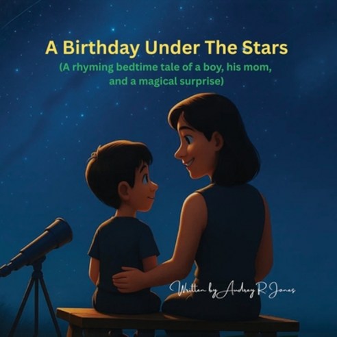 (영문도서)A Birthday Under the Stars: A Rhyming Bedtime Tale of a Boy His Mom and a Magi... Paperback, Authors Point, English, 9781806237746