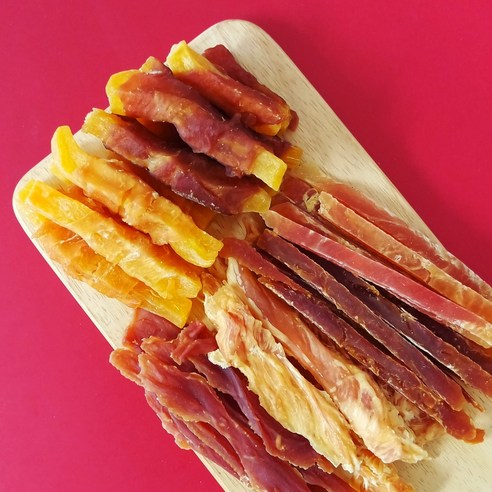 바른간식연구소 닭가슴살 1kg 강아지 육포 대용량간식 이미지 2