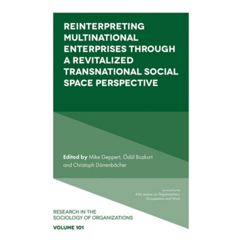 (영문도서)Reinterpreting Multinational Enterprises Through a Revitalized Transnational Soc... Hardcover, English, 9781836081692