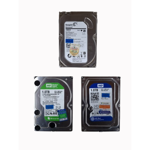 WD HDD 5台セット 1TB 2TB 3TB まとめ売り 중고하드 SATA HDD 1TB 2TB 3.5인치 데스크탑용 - HDD | 쿠팡