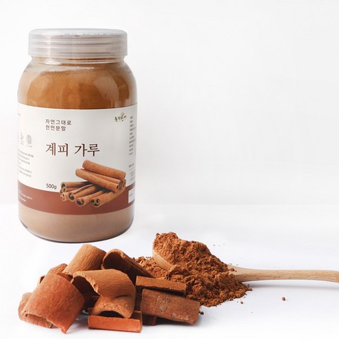 동의한재 프리미엄 계피 가루 시나몬 분말 500g, 1개 이미지 4