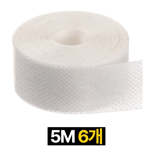 프렌티 모자 오염 방지 테이프 화장품방지패드, 5M, 6개