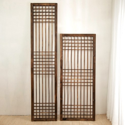 고전 창문 1P-창호문 문살 창살 전통 문창살 문짝 포토존 한옥문 대형 특대형 옛날문 인테리어 - 전통공예소품 | 쿠팡