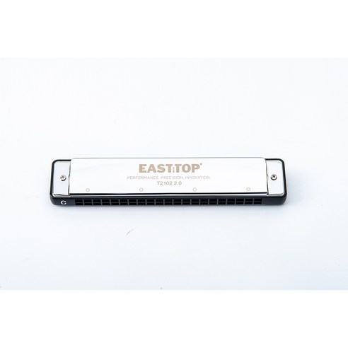 EASTTOP 이스트탑 트레몰로 하모니카 21홀 C키 C#키, 1개, 블랙C키, T2102s 2.0