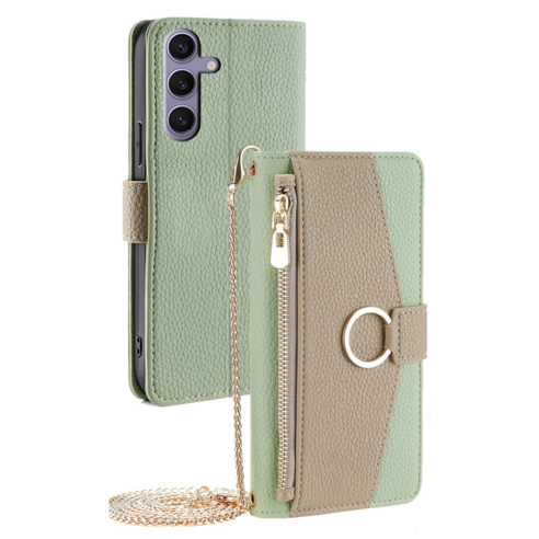 블랑진 오로라 갤럭시 시리즈 동전 지갑 지퍼 케이스